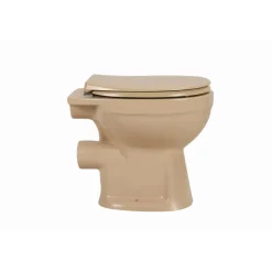 Stand-WC spülrandlos beige, ohne WC-Sitz