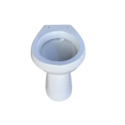 Stand-WC spülrandlos 'DNP' inklusive WC-Sitz weiß