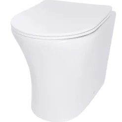 Stand-WC spülrandlos 'Nemos' inklusive WC-Sitz weiß