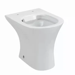 Stand-WC spülrandlos 'Rekia' weiß
