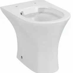 Stand-WC spülrandlos 'Rekia' weiß