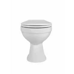 Stand-WC spülrandlos weiß