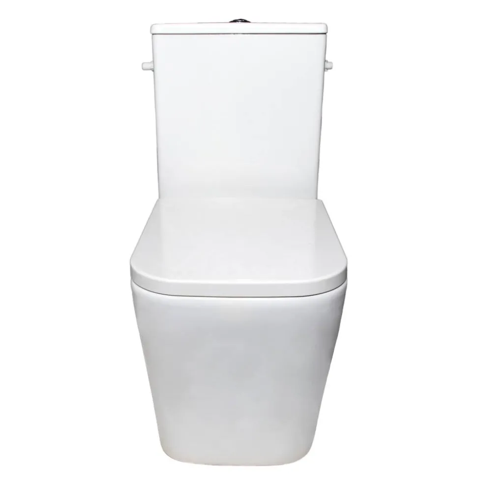 Stand-WC 'Aliki Square' inklusive WC-Sitz, spülrandlos