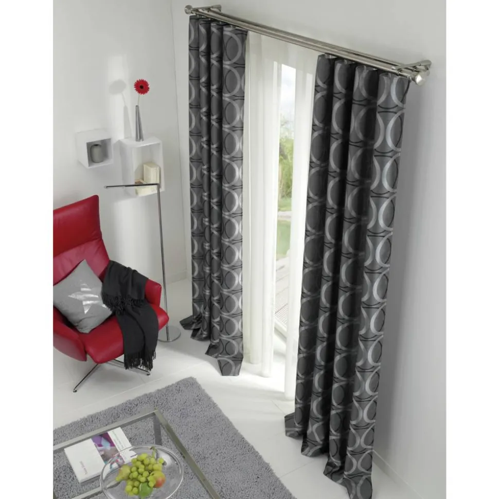 Stange 25 mm 240 cm Edelstahl-Optik