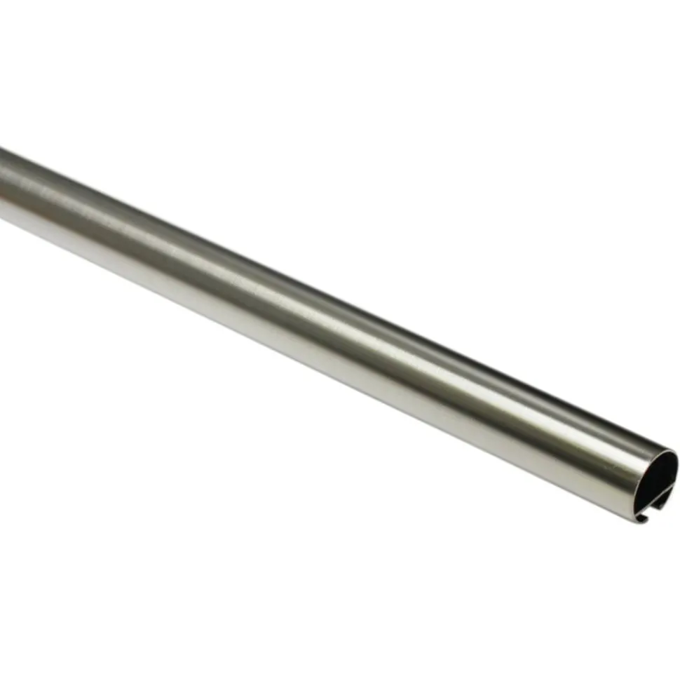 Stange 25 mm 240 cm Edelstahl-Optik