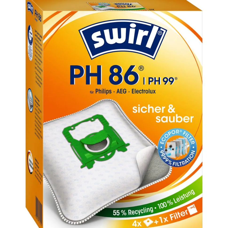 Staubsaugerbeutel PH86 4 Stück