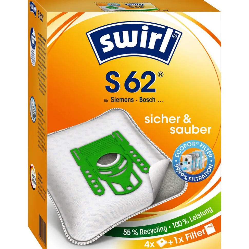 Staubsaugerbeutel S62 4 Stück