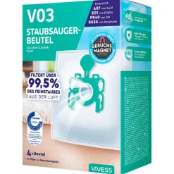 Staubsaugerbeutel 'V03' 4 Stück