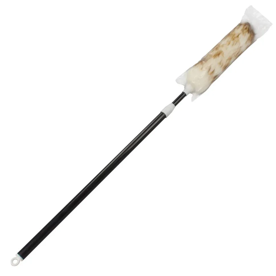 Staubwedel mit Teleskopstiel Lammwolle
