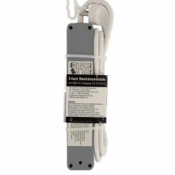 Steckdosenleiste mit Schalter 3-fach weiß/grau USB-A+C 1,4 m
