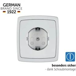 Steckdosenschutz schraubbar 10 Stück