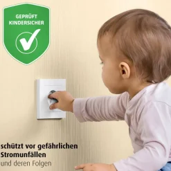 Steckdosenschutz schraubbar 10 Stück