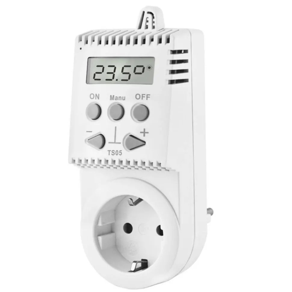 Steckdosenthermostat 'TS05' für Infrarotheizungen