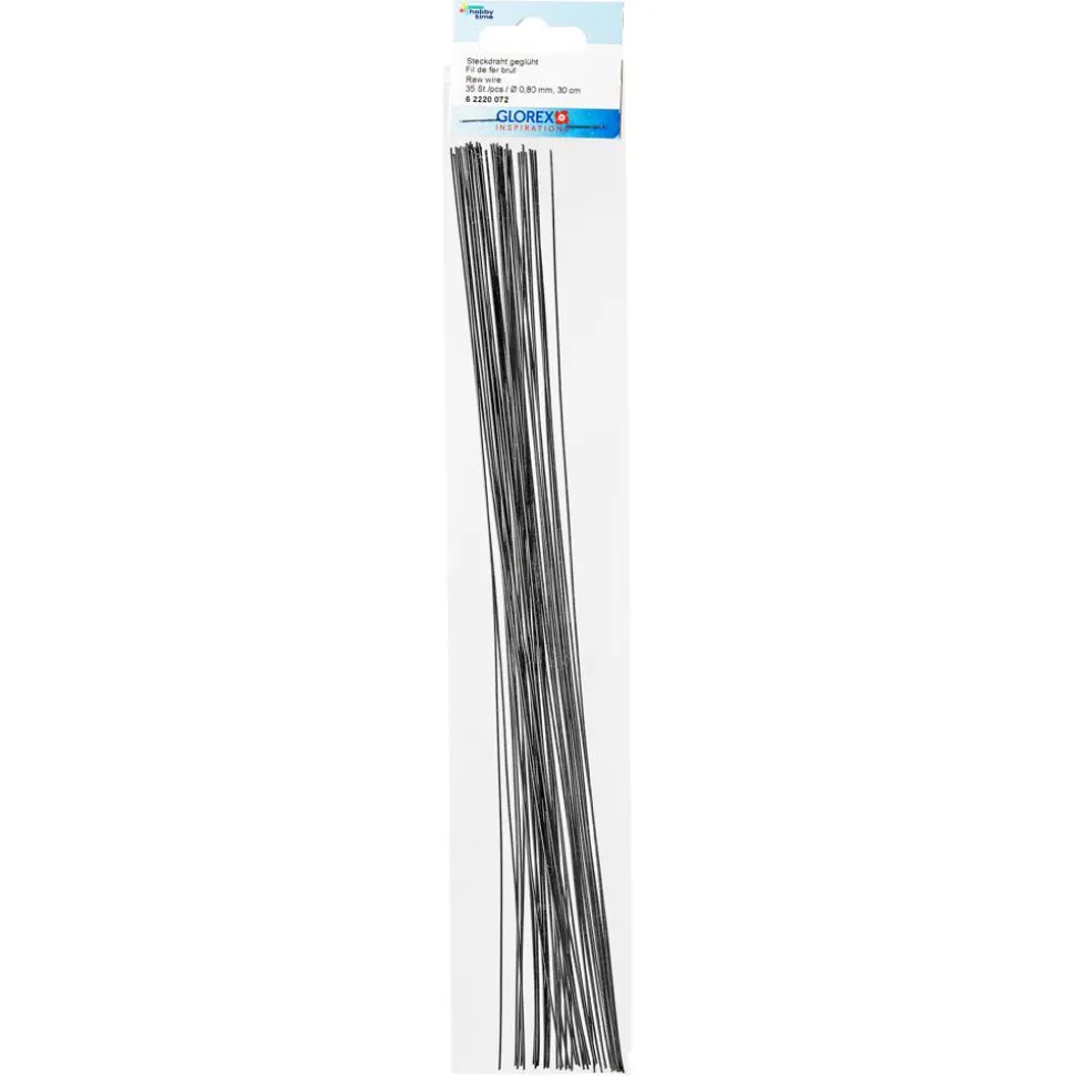 Steckdraht geglüht Ø 0,8 x 300 mm 35 Stück