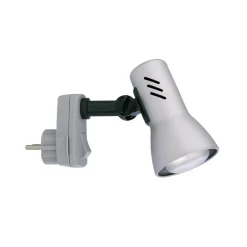 Steckerspot 'Fix & Easy' titanfarben