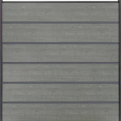 Steckzaun 'BasicLine Premium' Stecksystem Holzfarben 180 x 180 cm