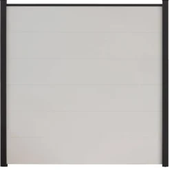 Steckzaun 'BasicLine' weiß 180 x 180 cm