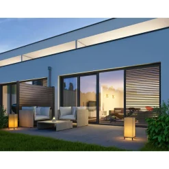Steckzaun 'Solid Rhombus' BPC braun/bi-color 180 x 180 cm