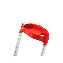 Stehleiter 'L81 ComfortLine' 4 Stufen, silbern 85 cm