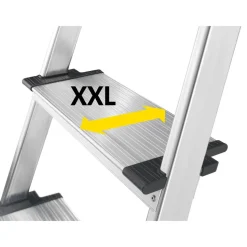 Stehleiter 'L80 ComfortLine' Aluminium 7 Stufen