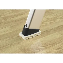 Stehleiter 'L81 ComfortLine' 6 Stufen 128 cm mit Wechselfuß-Set