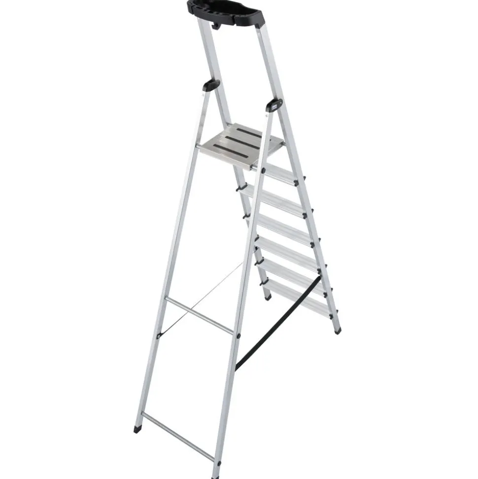 Stehleiter 'Safety' 1 x 7 Stufen