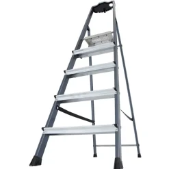 Stehleiter 'Securo' 1 x 5 Stufen