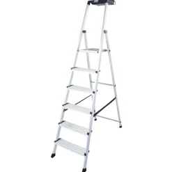 Stehleiter 'Secury MultiGrip' 1 x 6 Stufen