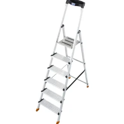 Stehleiter 'Sepuro' 1 x 6 Stufen