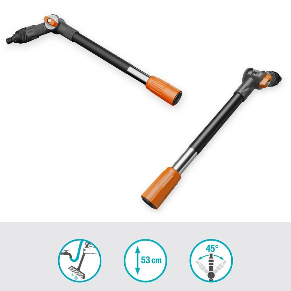 Stiel 'Cleansystem Flex' für Stielbürste 53,6 cm wasserführend
