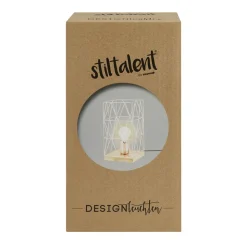 Stiltalent by toom® Tischleuchte 'Copper Crossed' kupfer 29,5 cm
