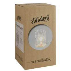 Stiltalent by toom® Tischleuchte 'Copper Crossed' kupfer 29,5 cm