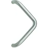 Stossgriff 'Capri' Edelstahl satiniert, dreieckig, 38,2 x 3,2 x 38,2 cm