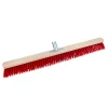 Straßenbesen mit Metallstielhalter Elaston 80 cm rot