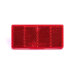 Strahler selbstklebend 69 mm x 31,5 mm rot