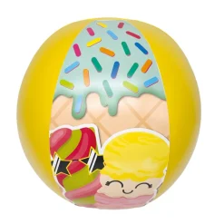Strandball 'Happy Summer' mehrfarbig Ø 29 cm