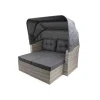 Strandkorb 'Long Island' Aluminium grau