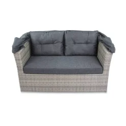 Strandkorb 'Long Island' Aluminium grau