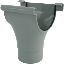 Stutzen grau RG 100 / DN 75