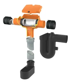 Supra-Filter-Ausbaupaket 3 'Cristall' mit geradem Abgang