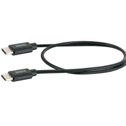 Sync- und Ladekabel USB-C schwarz 0,5 m