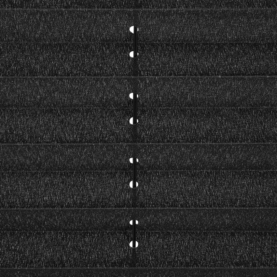 Tageslichtplissee 'Klemmfix' anthrazit 80 x 220 cm