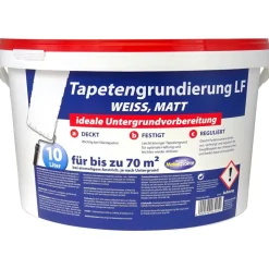 Tapetengrundierung mattweiß 10 l