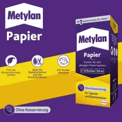 Tapetenkleister 'Papier' transparent 125 g