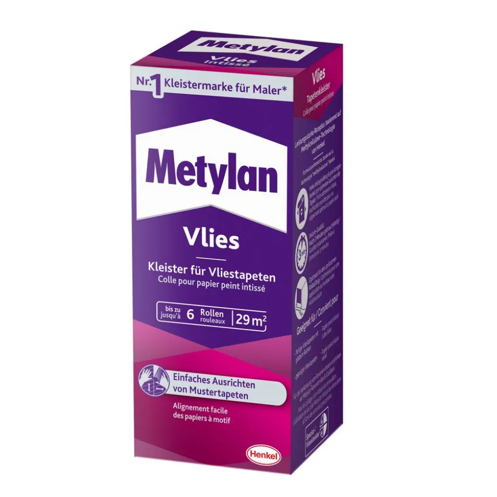 Tapetenkleister 'Vlies' transparent 180 g