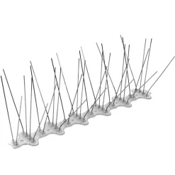 Taubenschutz 'Typ 2' silbern 33,3 x 20 cm