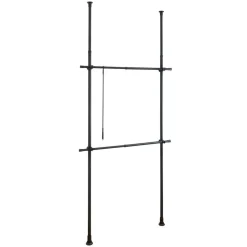 Teleskop-Garderobensystem 'Herkules Basic' verstellbar 120 x 300 x 11 cm