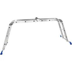 Teleskopierbarer Mehrzweckleiter 4 x 3 Sprossen, 3,3 m, klappbar