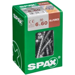 Tellerkopfschrauben Ø 6 x 60 mm 30 Stück