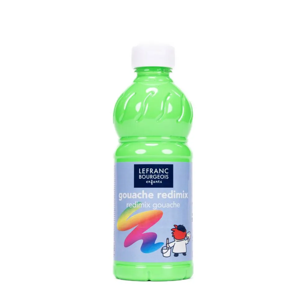 Temperafarbe 'Redimix' fluoreszierend grün flüssig 500 ml